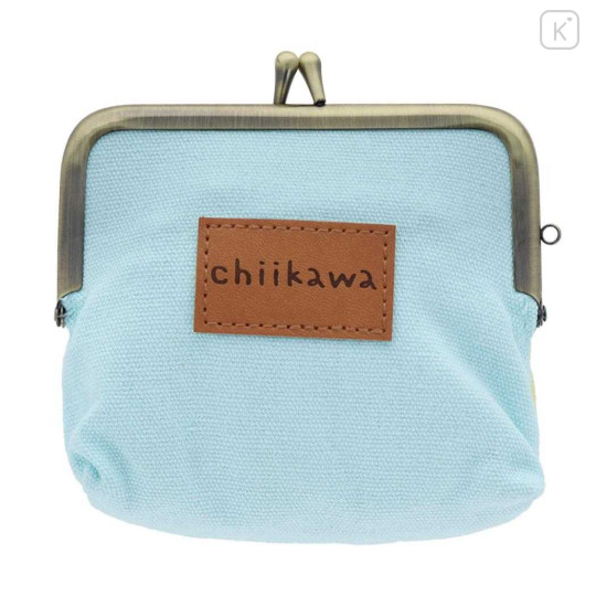 Japan Chiikawa Embroidery Mini Pouch - Momonga & Furuhonya Kani-chan - 2