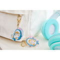 Japan Mofusand Acrylic Keychain - Cat : Shark Wanna Eat Meat - 2
