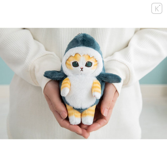 Japan Mofusand Mascot Holder - Cat : Shark Standing Pose - 2