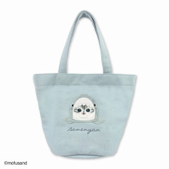 Japan Mofusand Fluffy Mini Tote Bag - Cat / Shark