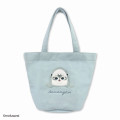 Japan Mofusand Fluffy Mini Tote Bag - Cat / Shark - 1