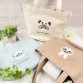 Japan Mofusand Fluffy Mini Tote Bag - Cat / Panda - 3