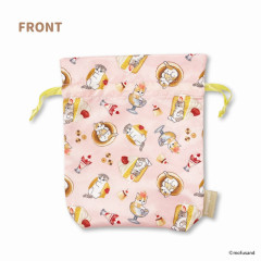 Japan Mofusand Drawstring Bag - Cat / Dessert