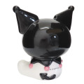 Japan Sanrio Ceramic Piggy Bank - Kuromi - 2