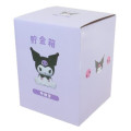 Japan Sanrio Ceramic Piggy Bank - Kuromi - 4