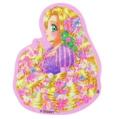 Japan Disney Vinyl Sticker - Rapunzel / Flower Japan Girl Comic