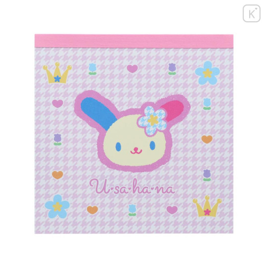 Japan Sanrio Memo Pad - Usahana / Y2k Houndstooth - 1