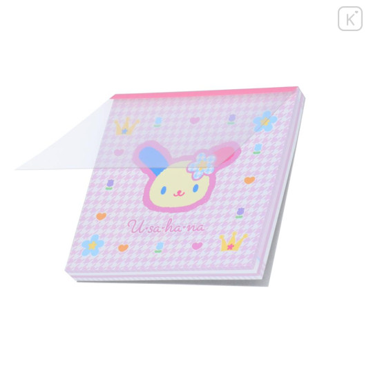 Japan Sanrio Memo Pad - Usahana / Y2k Houndstooth - 2