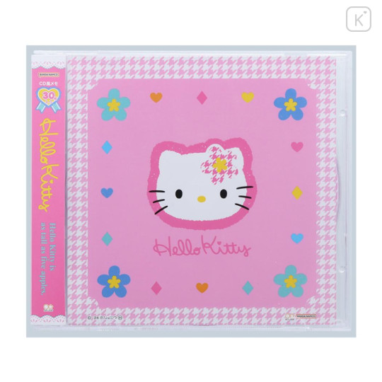 Japan Sanrio Memo Pad CD Style - Hello Kitty / Y2k Houndstooth - 1