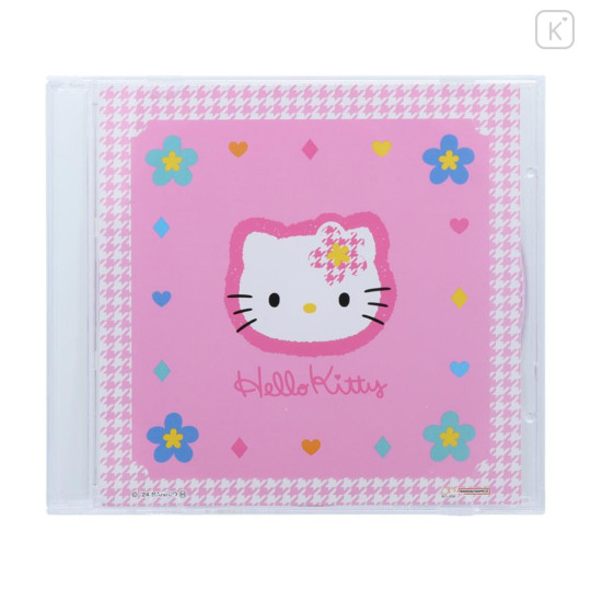 Japan Sanrio Memo Pad CD Style - Hello Kitty / Y2k Houndstooth - 3