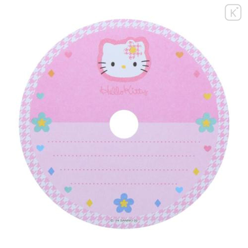 Japan Sanrio Memo Pad CD Style - Hello Kitty / Y2k Houndstooth - 4