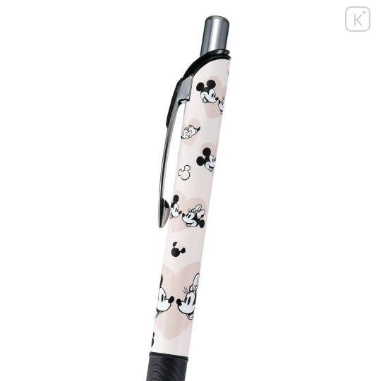 Japan Disney Store EnerGel Gel Ballpoint Pen - Mickey & Minnie / Heart - 2