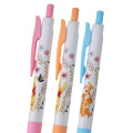 Japan Disney Store Sarasa Clip Gel Pen Set - Pooh / Flowers - 3