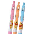 Japan Disney Store Sarasa Clip Gel Pen Set - Pooh / Flowers - 5