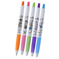 Japan Disney Store Juice Up Gel Pen 5pcs Set - Mickey & Friends / Latte - 2