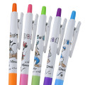 Japan Disney Store Juice Up Gel Pen 5pcs Set - Mickey & Friends / Latte - 4