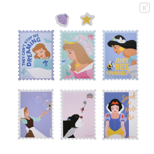 Japan Disney Store Clear Sticker Set - Disney Princess - 3