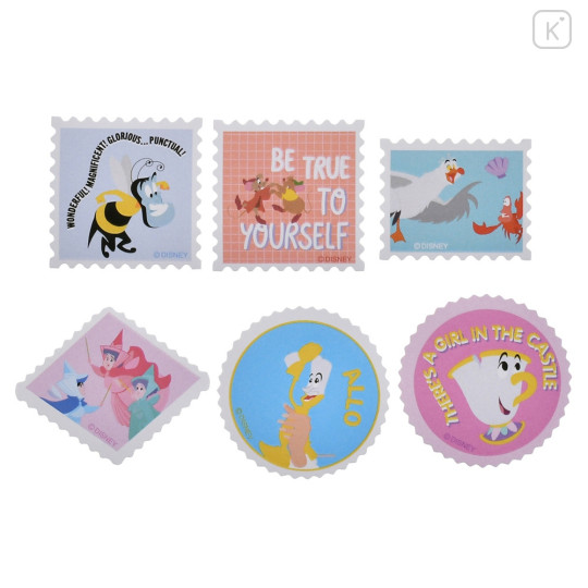 Japan Disney Store Clear Sticker Set - Disney Princess - 5