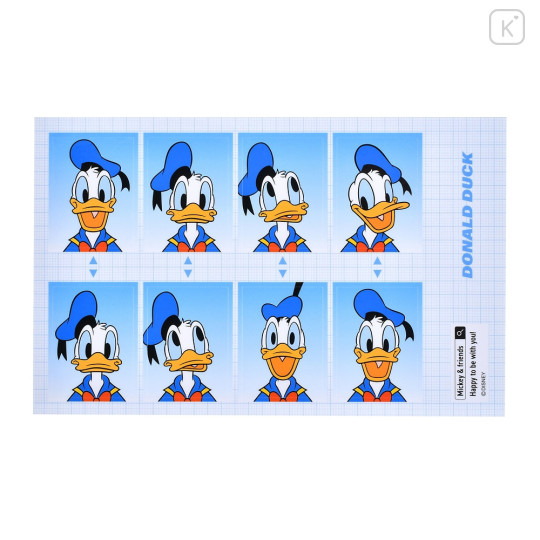 Japan Disney Store ID Photo Sticker Collection - Donload Duck - 1