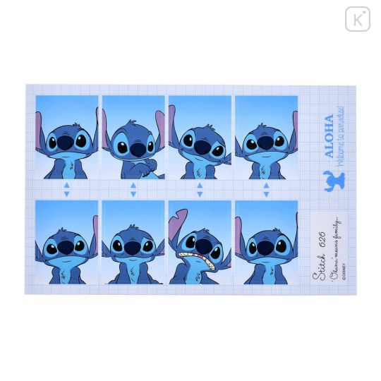 Japan Disney Store ID Photo Sticker Collection - Stitch - 1