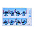 Japan Disney Store ID Photo Sticker Collection - Stitch - 1