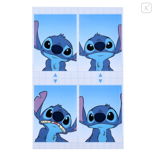 Japan Disney Store ID Photo Sticker Collection - Stitch - 4