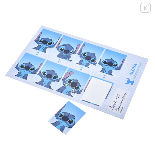Japan Disney Store ID Photo Sticker Collection - Stitch - 6