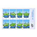 Japan Disney Store ID Photo Sticker Collection - Aliens - 2