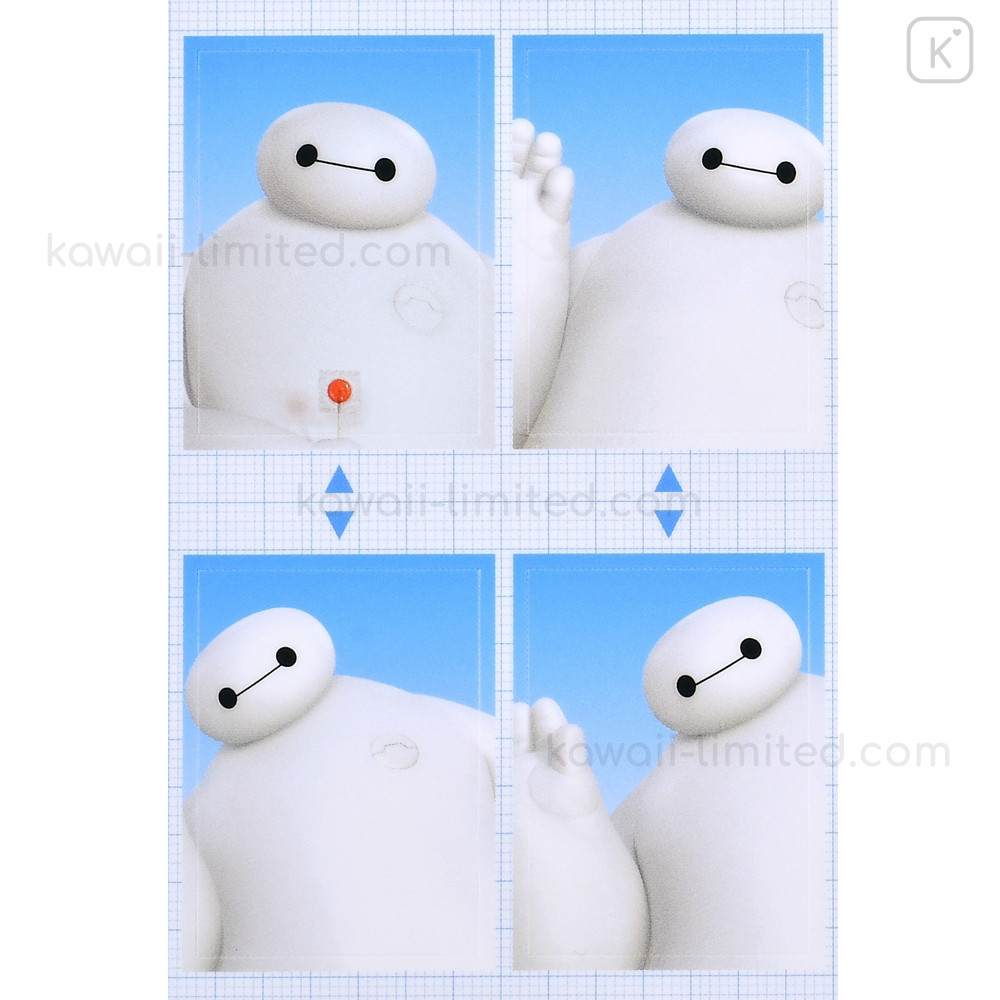 Japan Disney Store ID Photo Sticker Collection - Baymax | Kawaii Limited