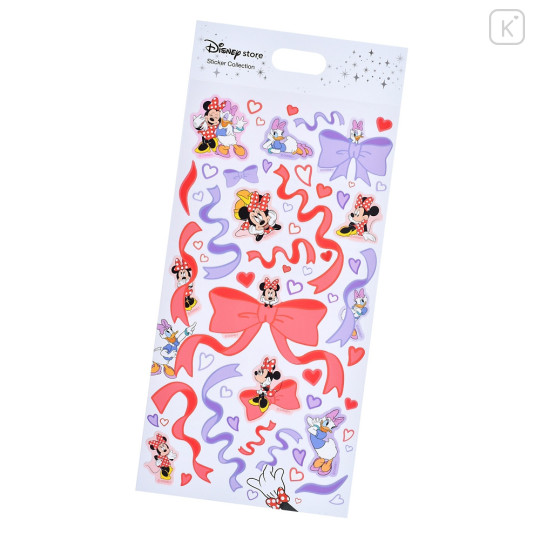 Japan Disney Store Ribbon Sticker Collection - Minnie Mouse & Daisy Duck - 1