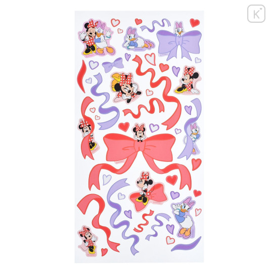 Japan Disney Store Ribbon Sticker Collection - Minnie Mouse & Daisy Duck - 2