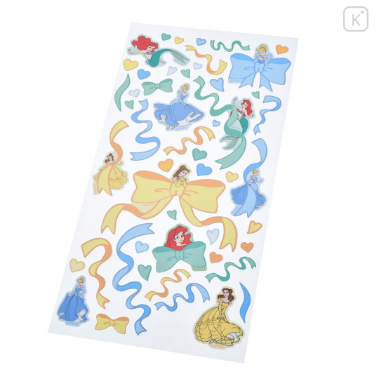 Japan Disney Store Ribbon Sticker Collection - Cinderella & Ariel & Belle - 5