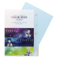 Japan Sailor Moon Cosmos 5 Pockets A4 Clear File - Sailor Starlights - 3