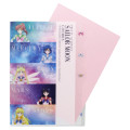 Japan Sailor Moon Cosmos 5 Pockets A4 Clear File - Inner Guardians - 3