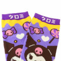 Japan Sanrio Socks - Kuromi / Show Time - 2