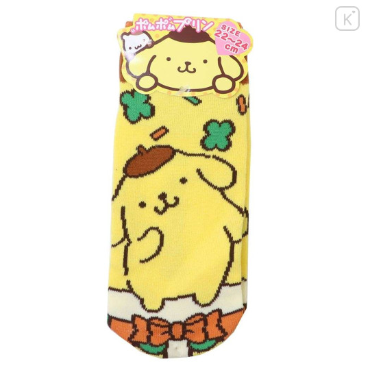 Japan Sanrio Socks - Pompompurin / Show Time - 1