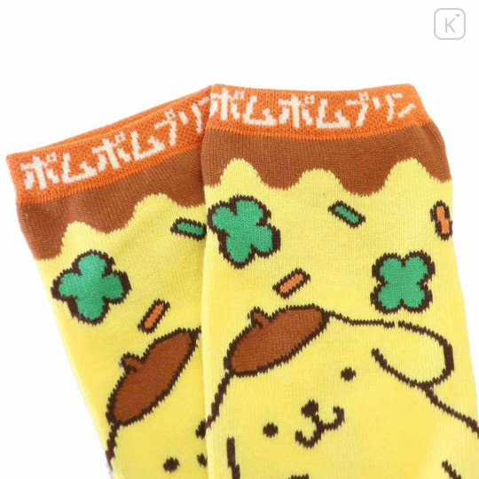 Japan Sanrio Socks - Pompompurin / Show Time - 2