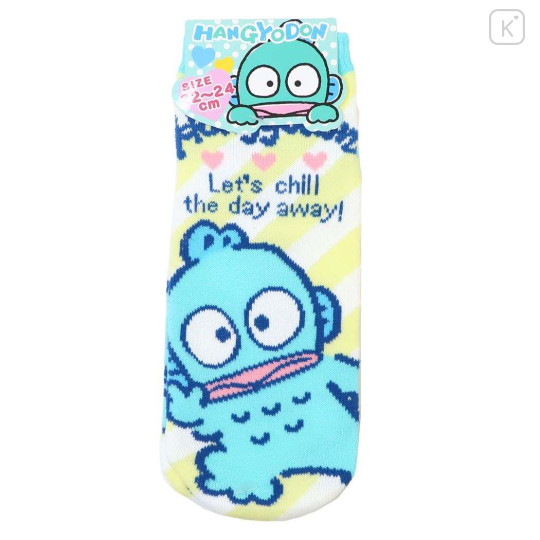 Japan Sanrio Socks - Hangyodon / Let's Chill - 1