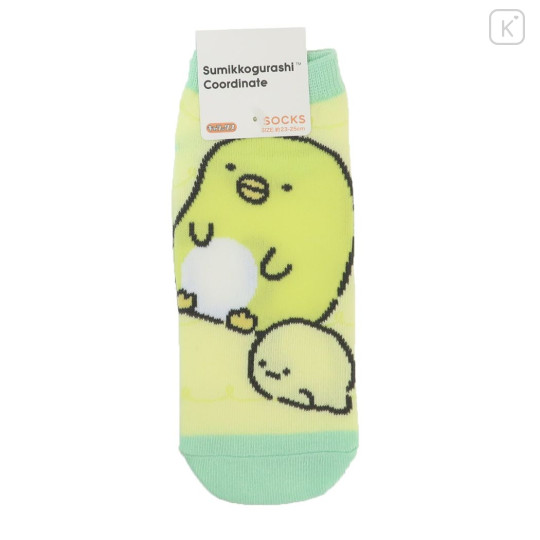 Japan San-X Socks - Sumikko Gurashi / Penguin? & Tapioca Sitting - 1