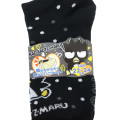 Japan Sanrio Rib Socks - Bad Badtz-maru / Hello - 2