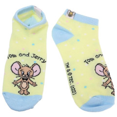 Japan Tom and Jerry Rib Socks - Yellow