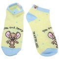 Japan Tom and Jerry Rib Socks - Yellow - 1