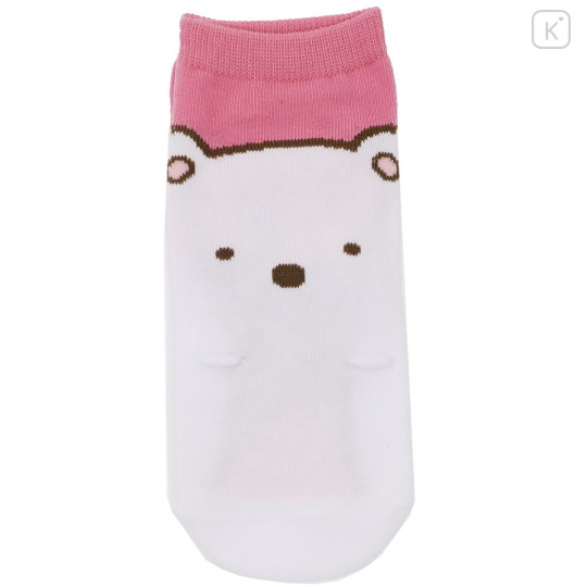 Japan San-X Socks - Sumikko Gurashi / Shirokuma Face - 1