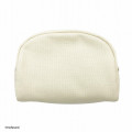 Japan Mofusand Round Pouch - Cat / Fried Shrimp Beige - 5