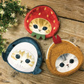 Japan Mofusand Small Pouch & Tissue Case - Cat / Fried Shrimp - 2