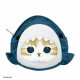 Japan Mofusand Small Pouch & Tissue Case - Cat : Shark