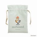 Japan Mofusand Drawstring Bag - Cat / Parfait - 4