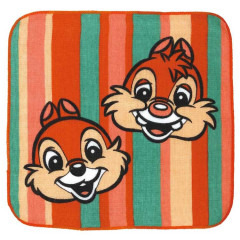 Japan Disney Mini Towel Handkerchief - Chip & Dale / Retro