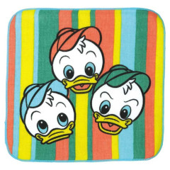 Japan Disney Mini Towel Handkerchief - Donald Nephew / Retro