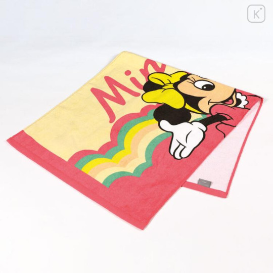 Japan Disney Bath Towel - Minnie Mouse / Retro - 2